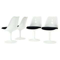 Tulip Dining Chairs by Eero Saarinen for Knoll International, 1970s, Set of 4