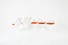 Chaises de salle à manger Tulip d'Eero Saarinen pour Knoll International, 1970, lot de 6
