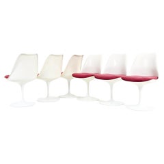 Tulip Dining Chairs by Eero Saarinen for Knoll International, 1970s, Set of 6