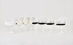 Chaises de salle à manger Tulip d'Eero Saarinen pour Knoll International, années 1970, lot de 8