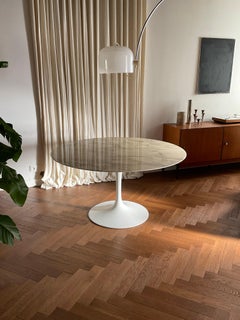 Set da pranzo Tulip di Eero Saarinen, Knoll International: marmo Calacatta, 4 sedie
