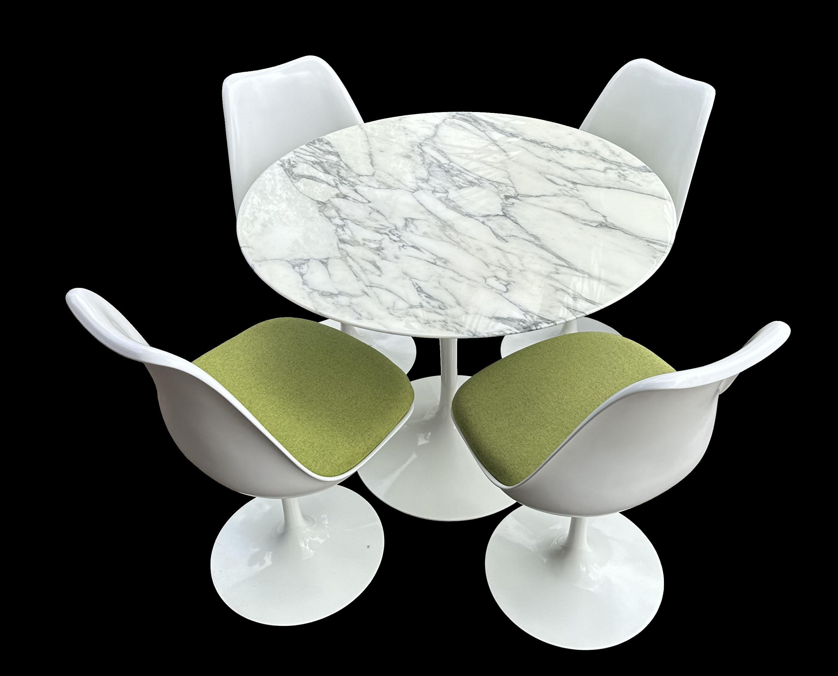 marble saarinen table