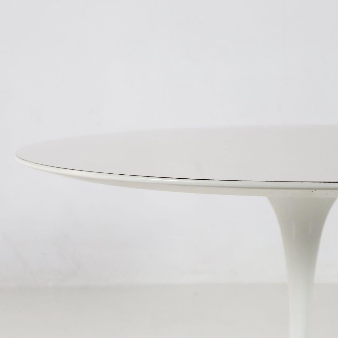 Metal Tulip Dining Table by Eero Saarinen for Knoll 1970s For Sale