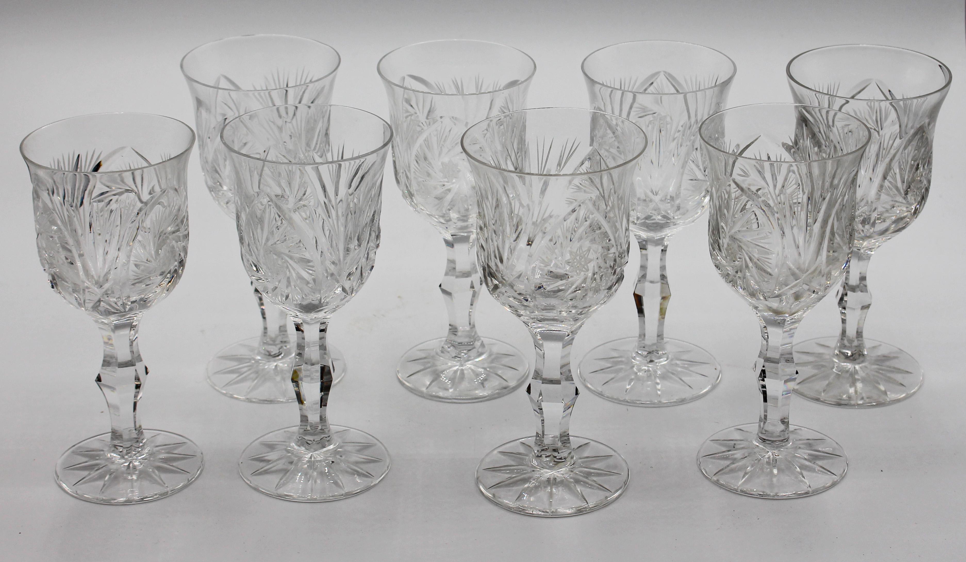 tyrone crystal wine glasses