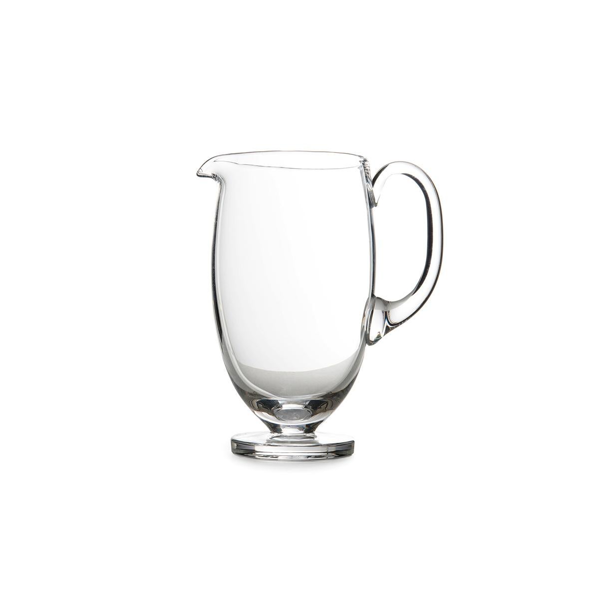 Moderne Carafe en verre tulipe d'Aldo Cibic en vente