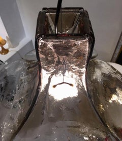 Tulip Hanging Lamp LS185 by Carlo Nason for Mazzega, 1960s