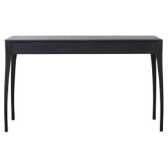 Tulip Console Table - Black Oak