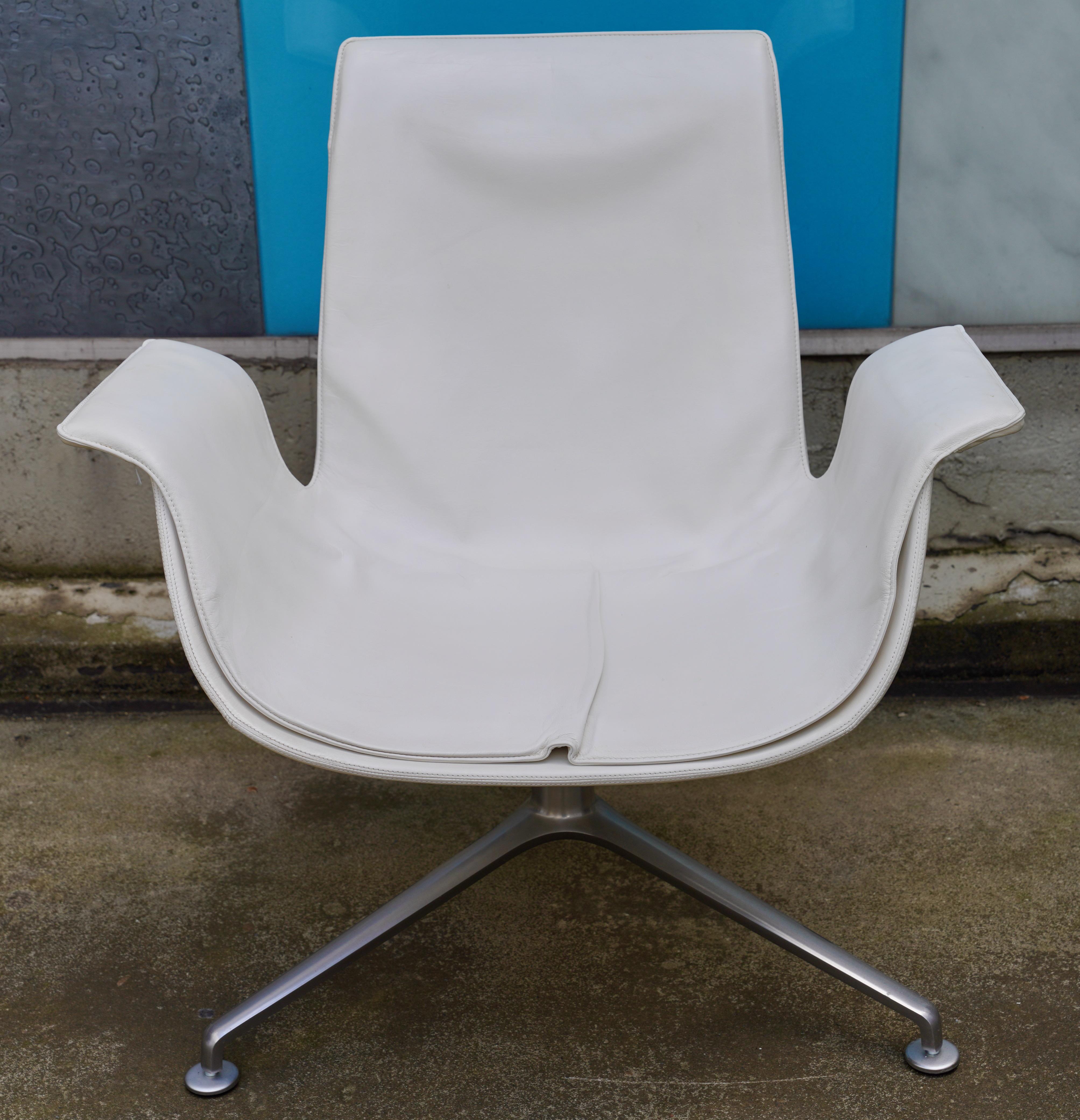 Silla Tulip Lounge de Preben Fabricius & Jørgen Kastholm para Walter Knoll FK6727 Escandinavo moderno en venta