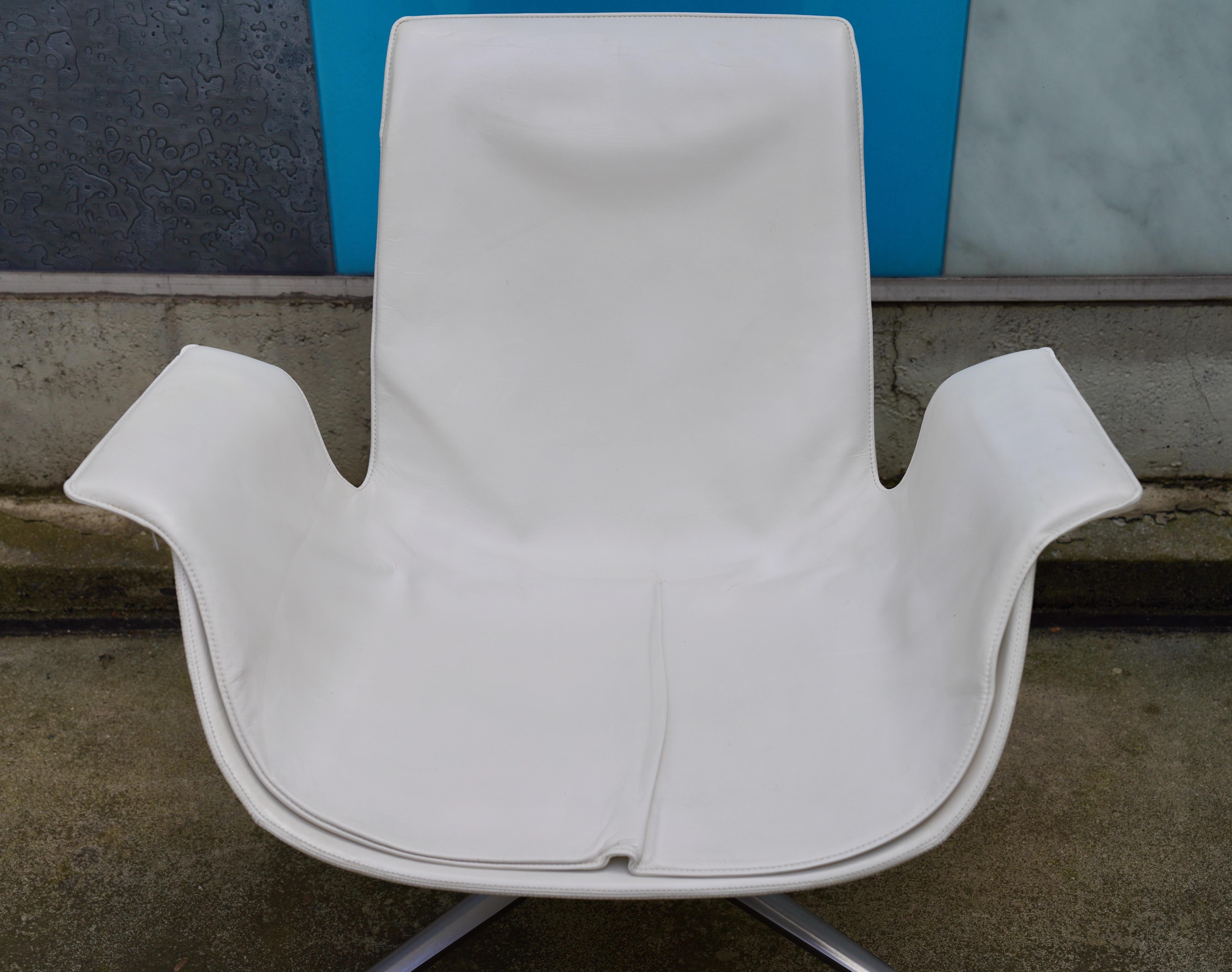 Silla Tulip Lounge de Preben Fabricius & Jørgen Kastholm para Walter Knoll FK6727 siglo XX en venta