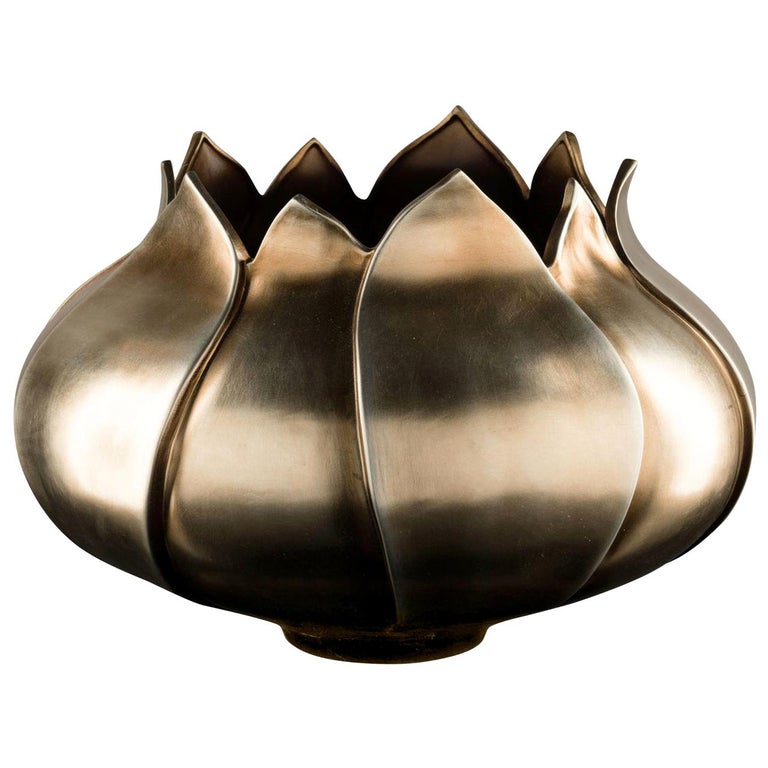 Tulip Low Vase For Sale at 1stDibs