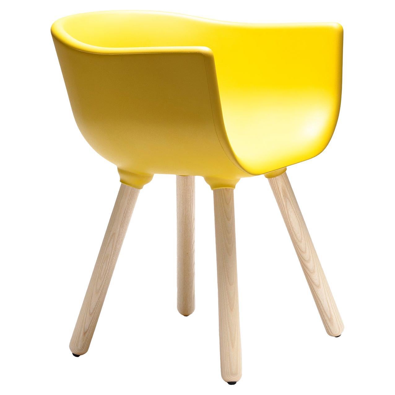 Tulip S Yellow Chair by Kazuko Okamoto