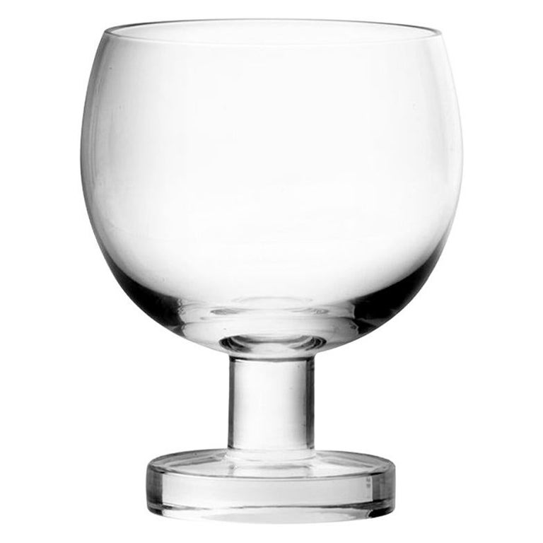 Ensemble de six verres à vin Tulip d'Aldo Cibic