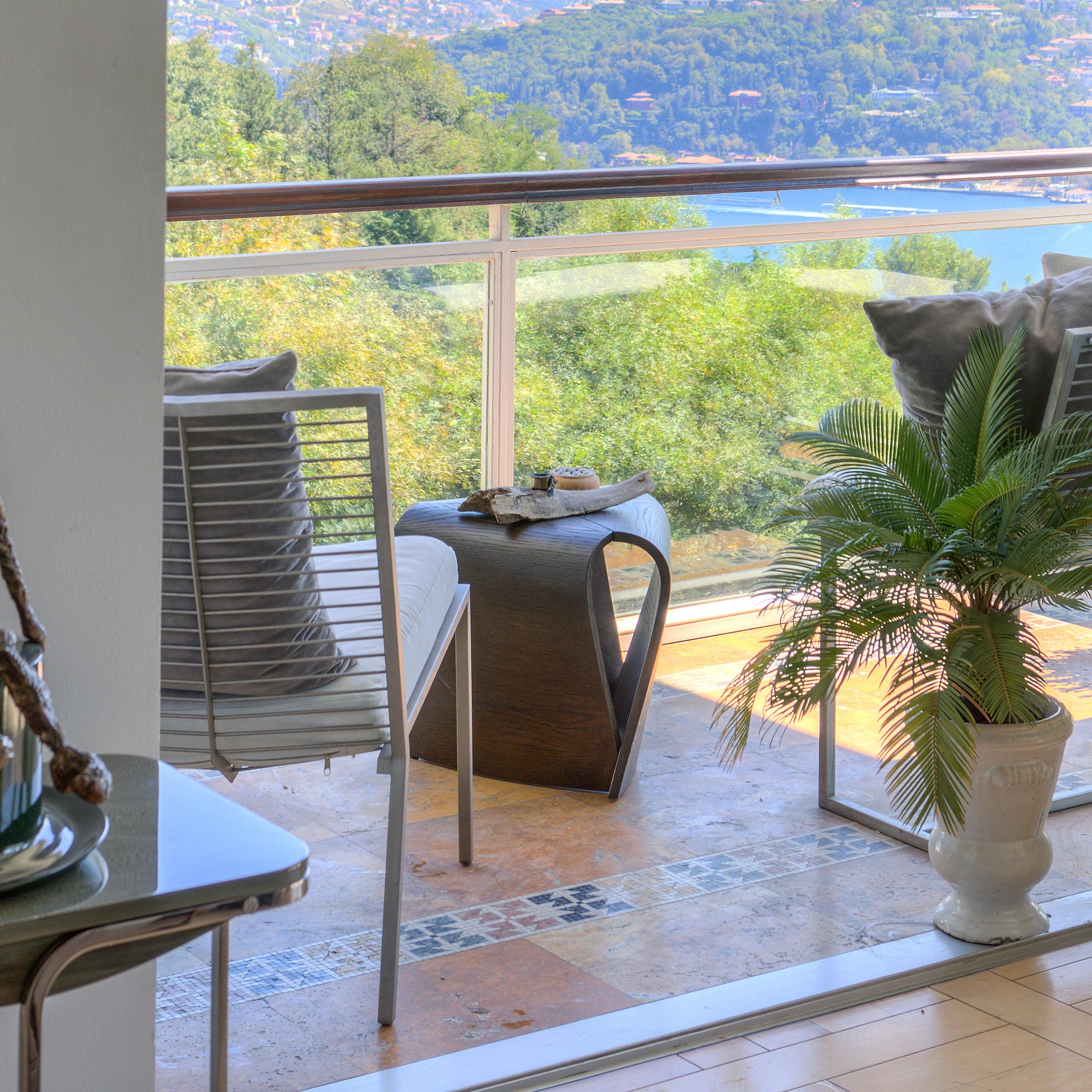 Tabouret, contreplaqué noyer, tulipe en vente 2