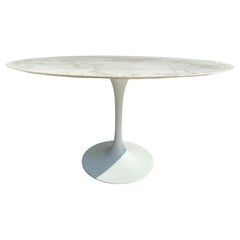 Tulip Style Round Table with Granite Top