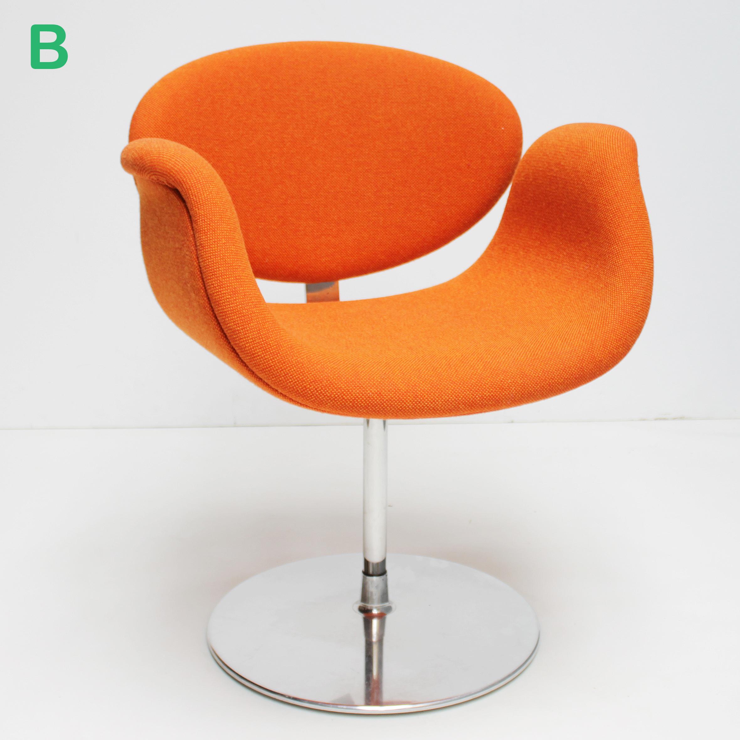 Mid-Century Modern Tulip Swivel Chairs by Pierre Paulin for Artifort, Holland