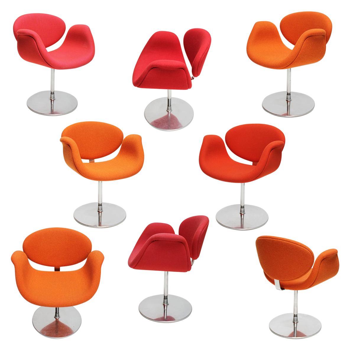 Tulip Swivel Chairs by Pierre Paulin for Artifort, Holland