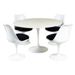 Tulip Table in Marble by Eero Saarinen for Knoll, 1955