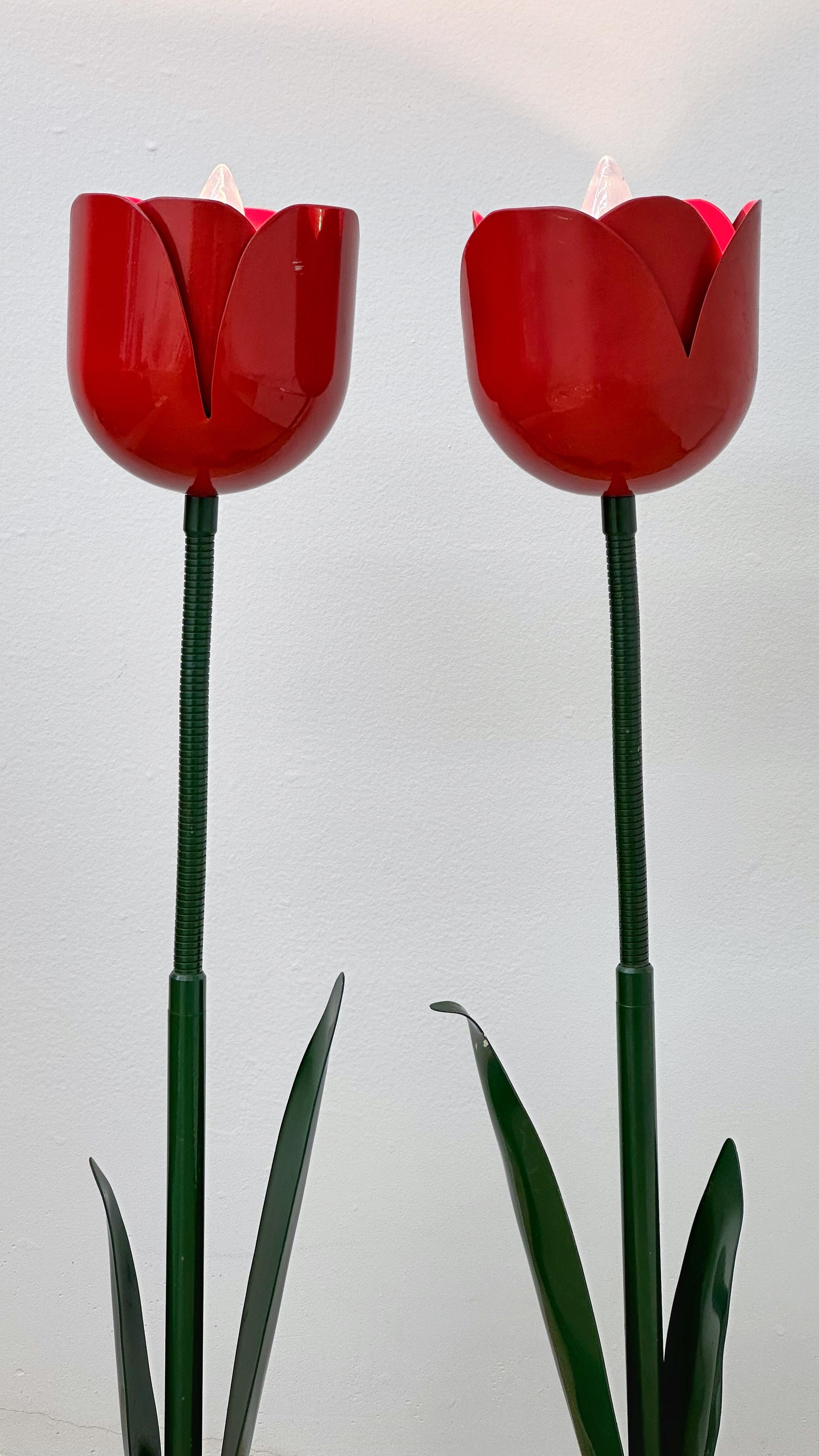 mike bliss tulip lamp