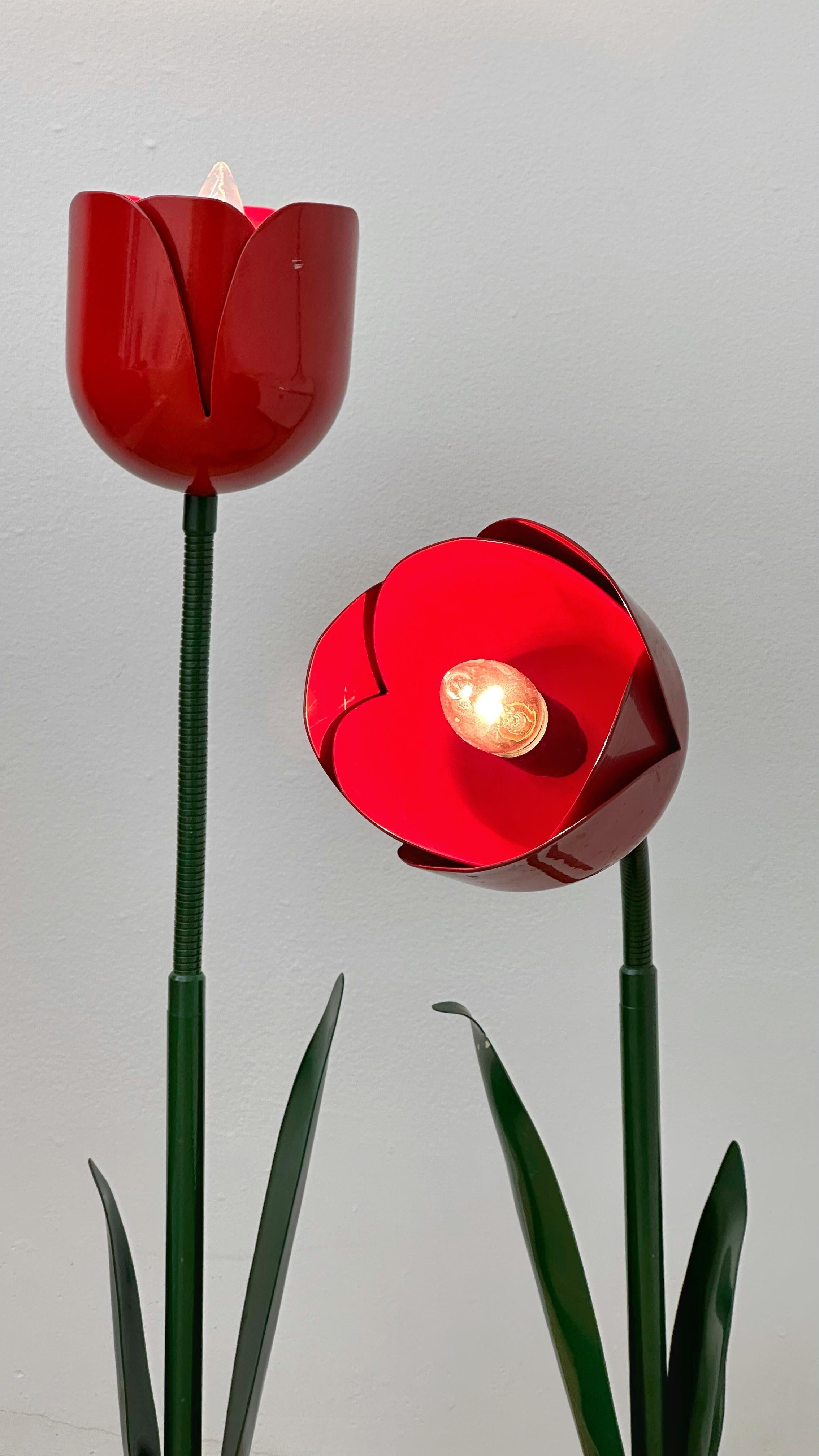 peter bliss tulip lamp