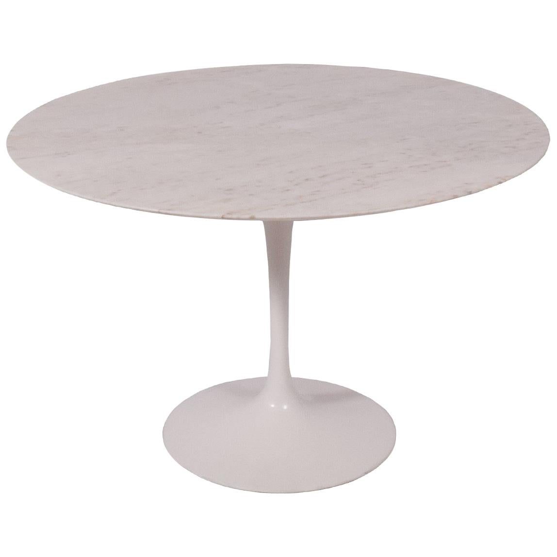 Tulip Table Marble Top by Eero Saarinen for Knoll