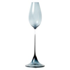 Vase Tulip de Nils Landberg pour Orrefors, 1956