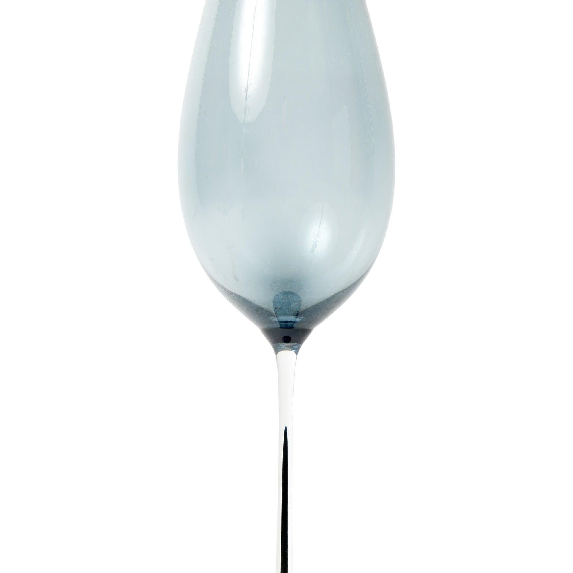 Vaso Tulipano di Nils Landberg per Orrefors, 1956 In condizioni discrete in vendita a Sagaponack, NY