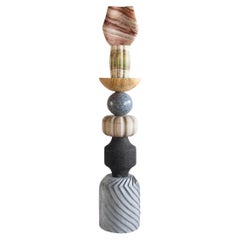 Tulipa - Lithic Bloom - Sten Studio - 2025 - Edition of 8 - Natural Stone Totem