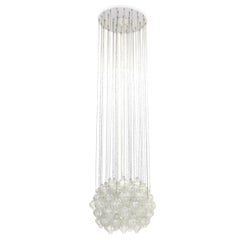 Tulipan Chandelier by J.T. Kalmar, 1960s
