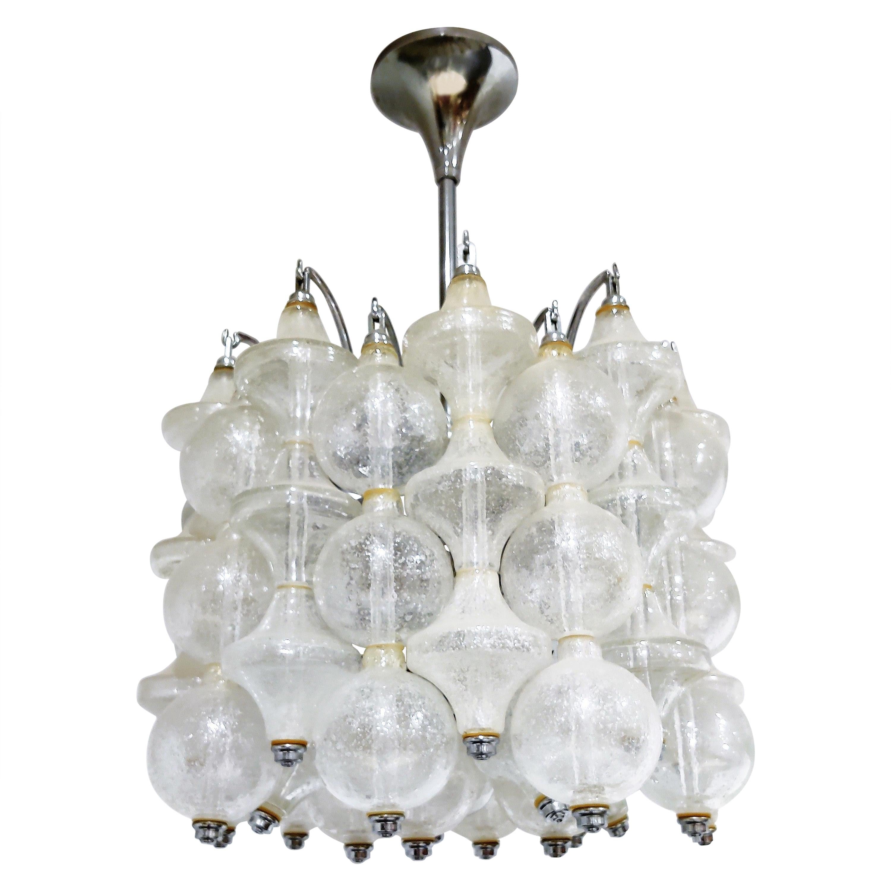 Tulipan Chandelier by Kalmar, 1960s