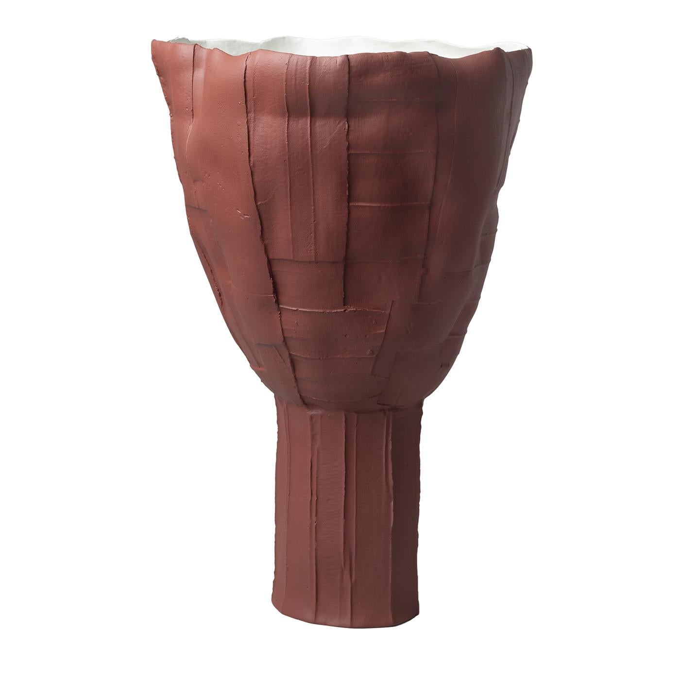 Ceramica Tulipano Ciotola Corteccia B15/Vaso Cioccolato in vendita