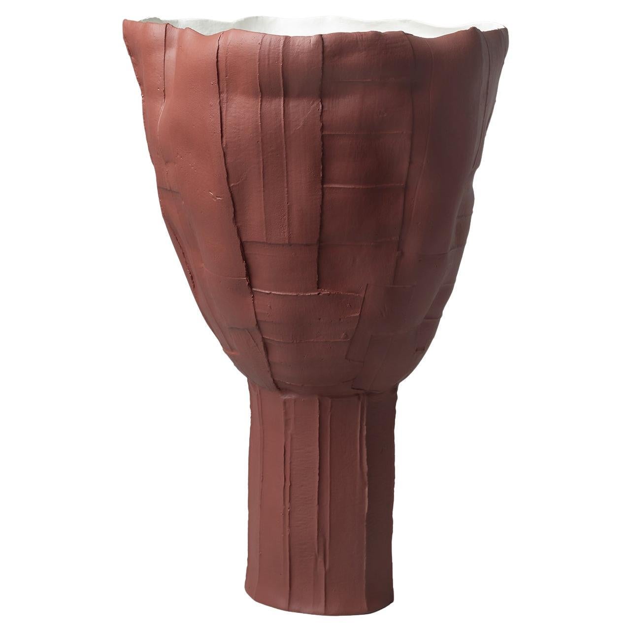 Tulipano Ciotola Corteccia B15/Vaso Cioccolato