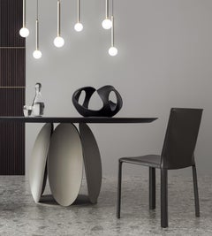 Tulipano Laguna Oak Dining Table, 8 Seats, by Morica Design