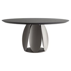 Tavolo da pranzo Tulipano Laguna in Oak, 8 posti a sedere, di Morica Design