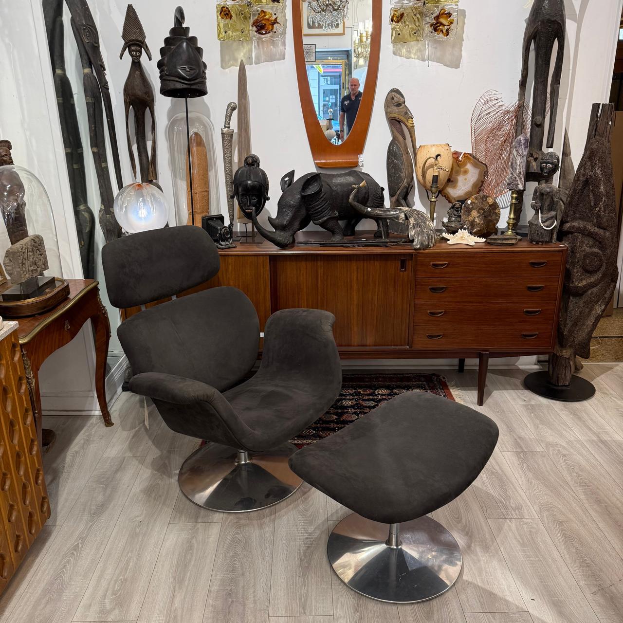Moderne Fauteuil Tulipe Modèle F545 de Pierre Paulin, publié par Artifort, vers 1970 en vente