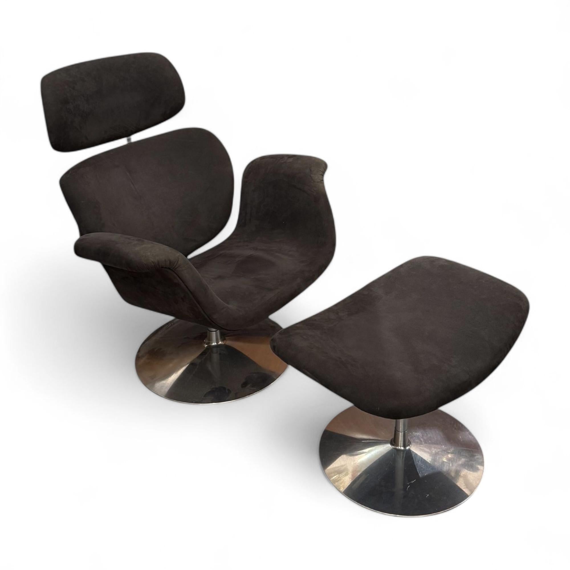Néerlandais Fauteuil Tulipe Modèle F545 de Pierre Paulin, publié par Artifort, vers 1970 en vente