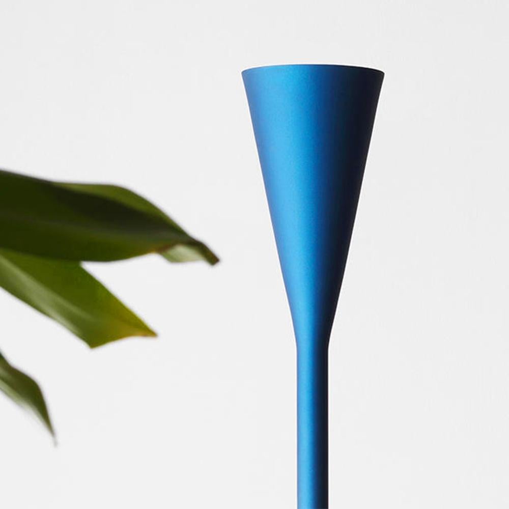 Tulipe Blue Floor Lamp In New Condition For Sale In Paris, FR