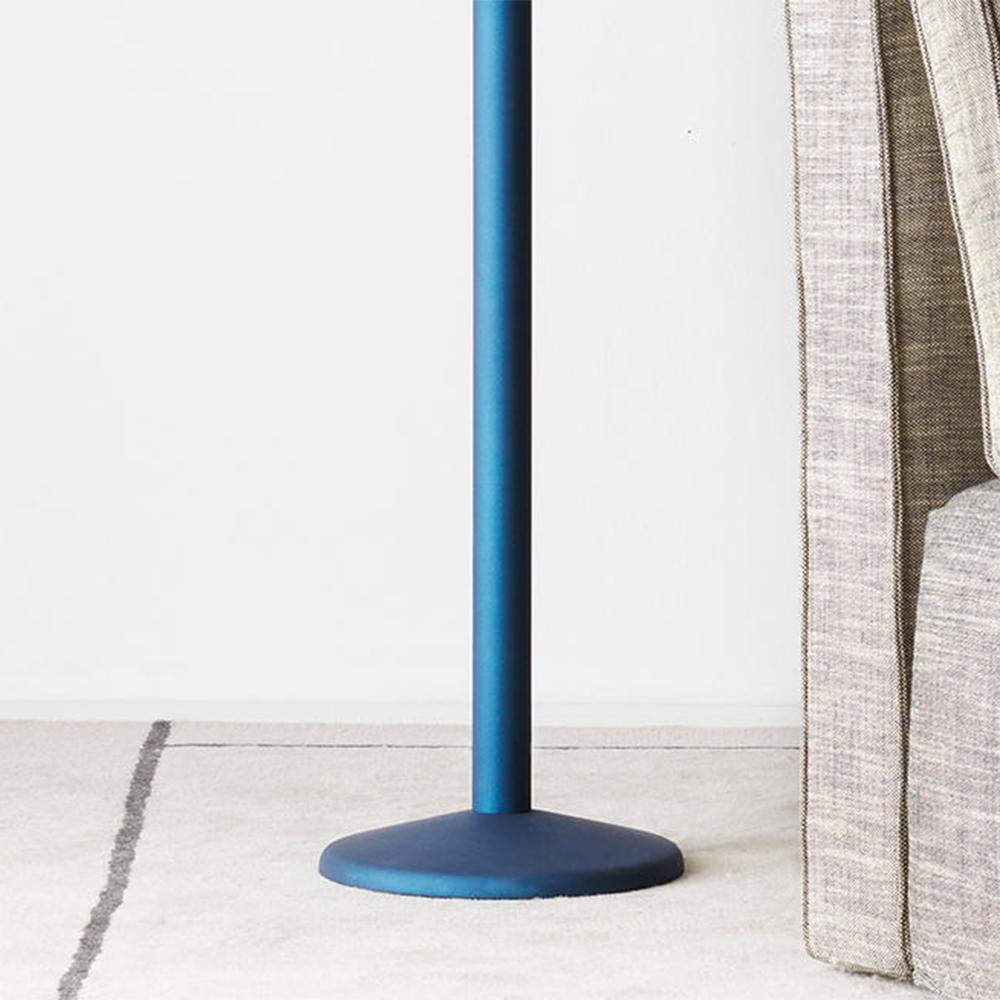 Contemporary Tulipe Blue Floor Lamp For Sale