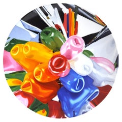 Tulips Plate by Jeff Koons