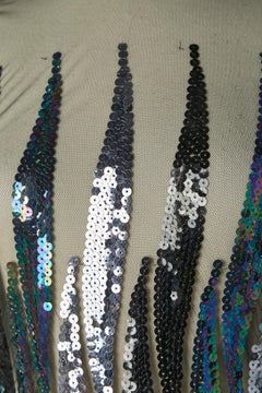 Tulle and sequin cocktail dress Circa 1980's