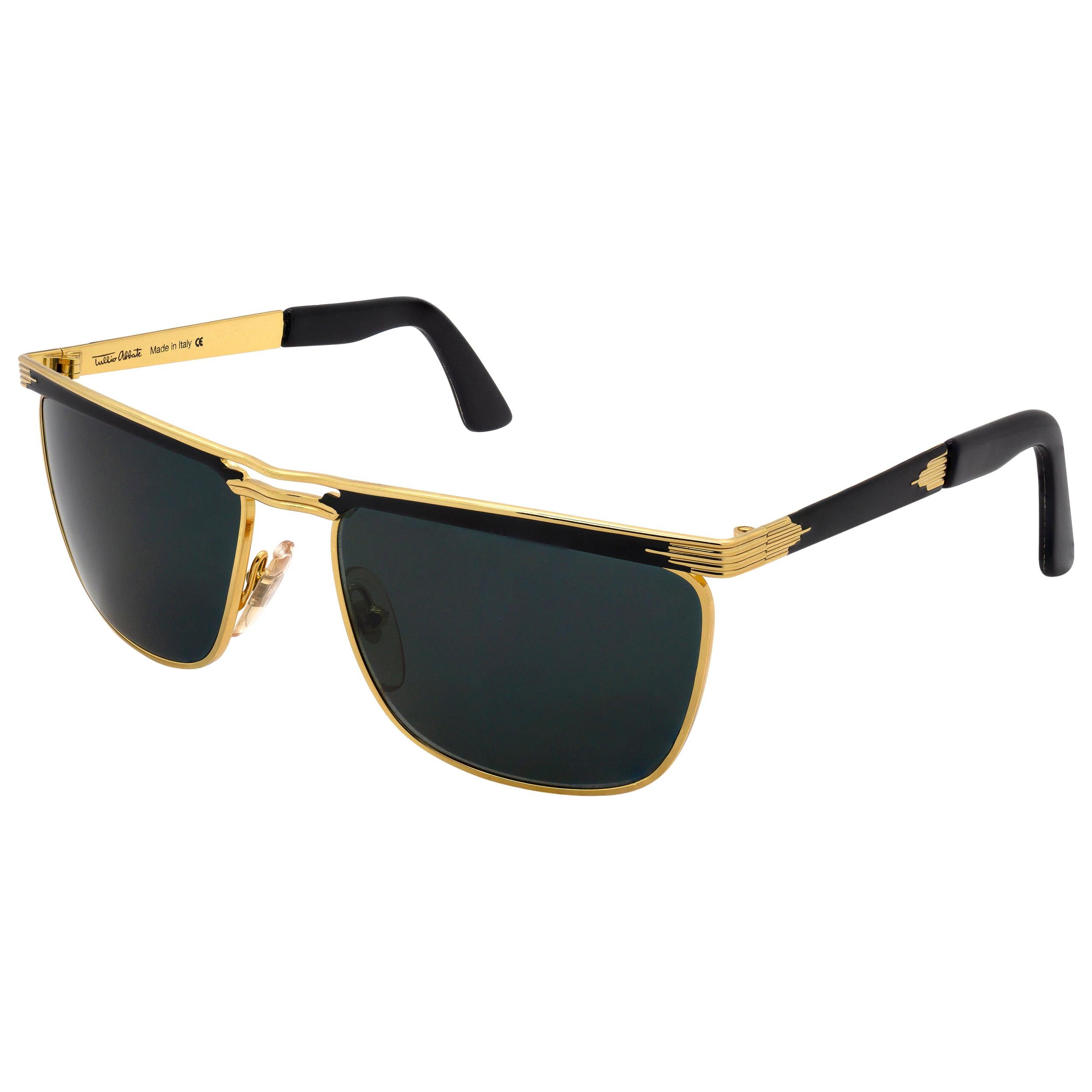 Tullio Abbate 80s vintage sunglasses  For Sale