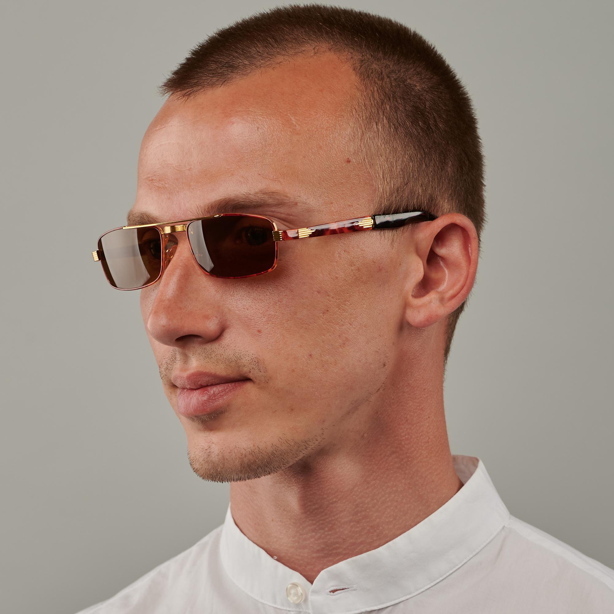 Women's or Men's Tullio Abbate Aviator Sunglasses For Sale