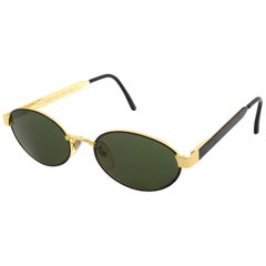 Tullio Abbate oval vintage sunglasses art deco