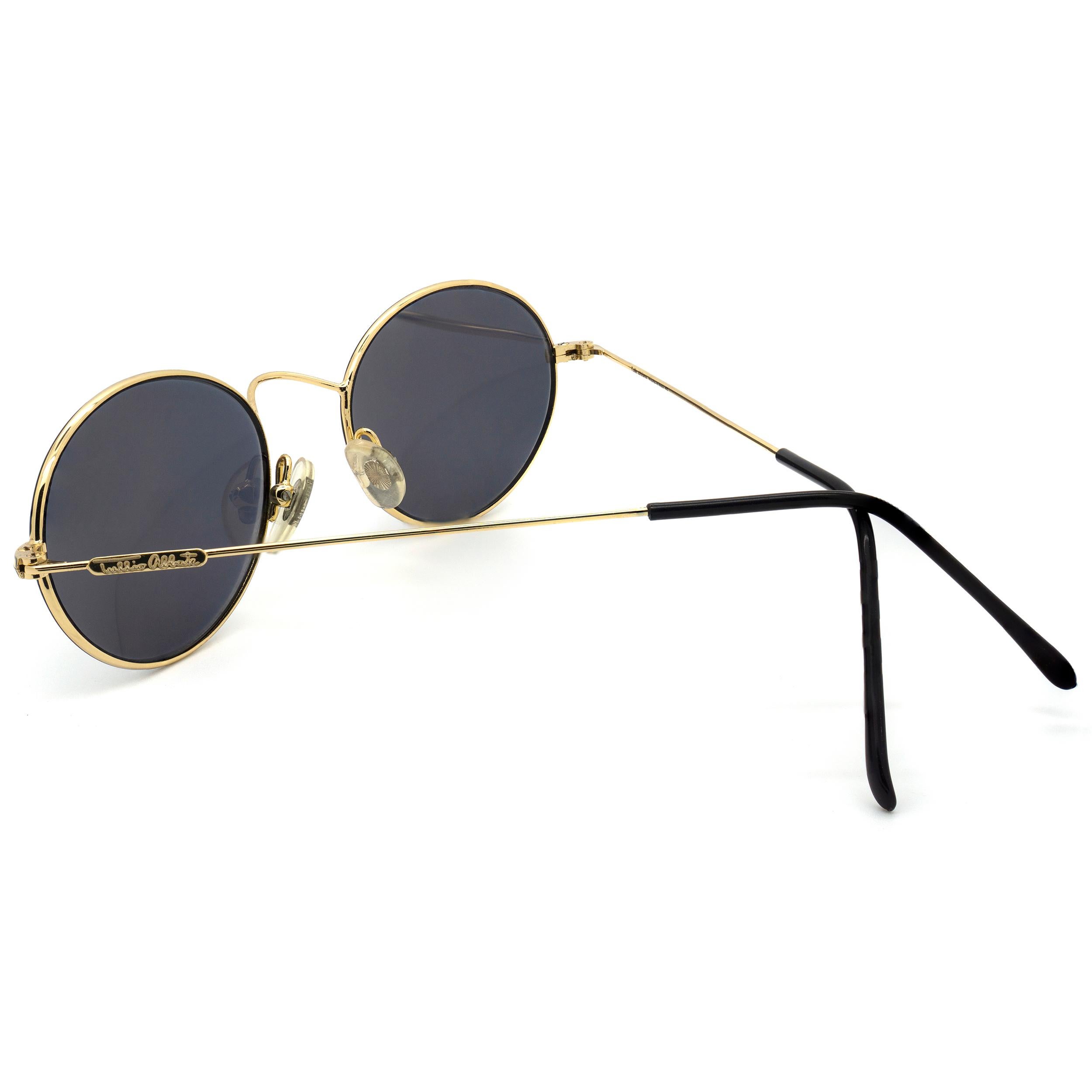 Tullio Abbate Ultra-Leichtgewichtige ovale Sonnenbrille im Zustand „Neu“ im Angebot in Santa Clarita, CA