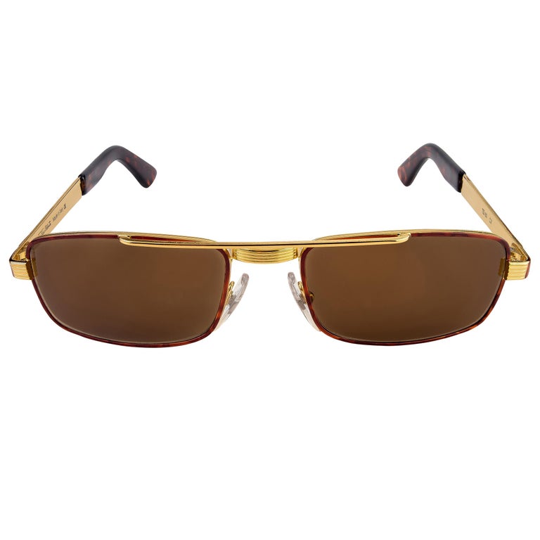 Tullio Abbate vintage Sunglasses brow bar For Sale at 1stDibs display picture 3