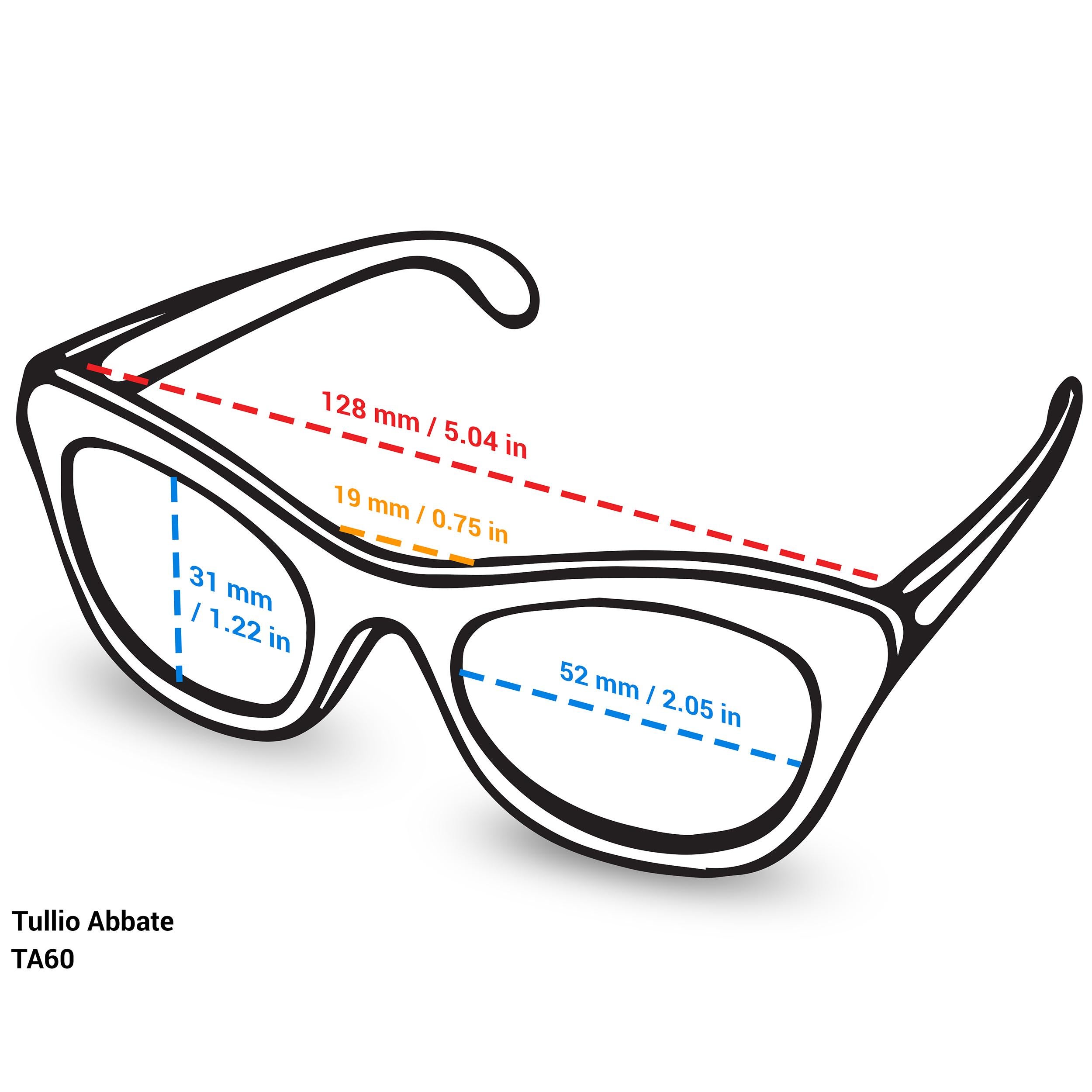 Tullio Abbate vintage Sunglasses brow bar For Sale 2