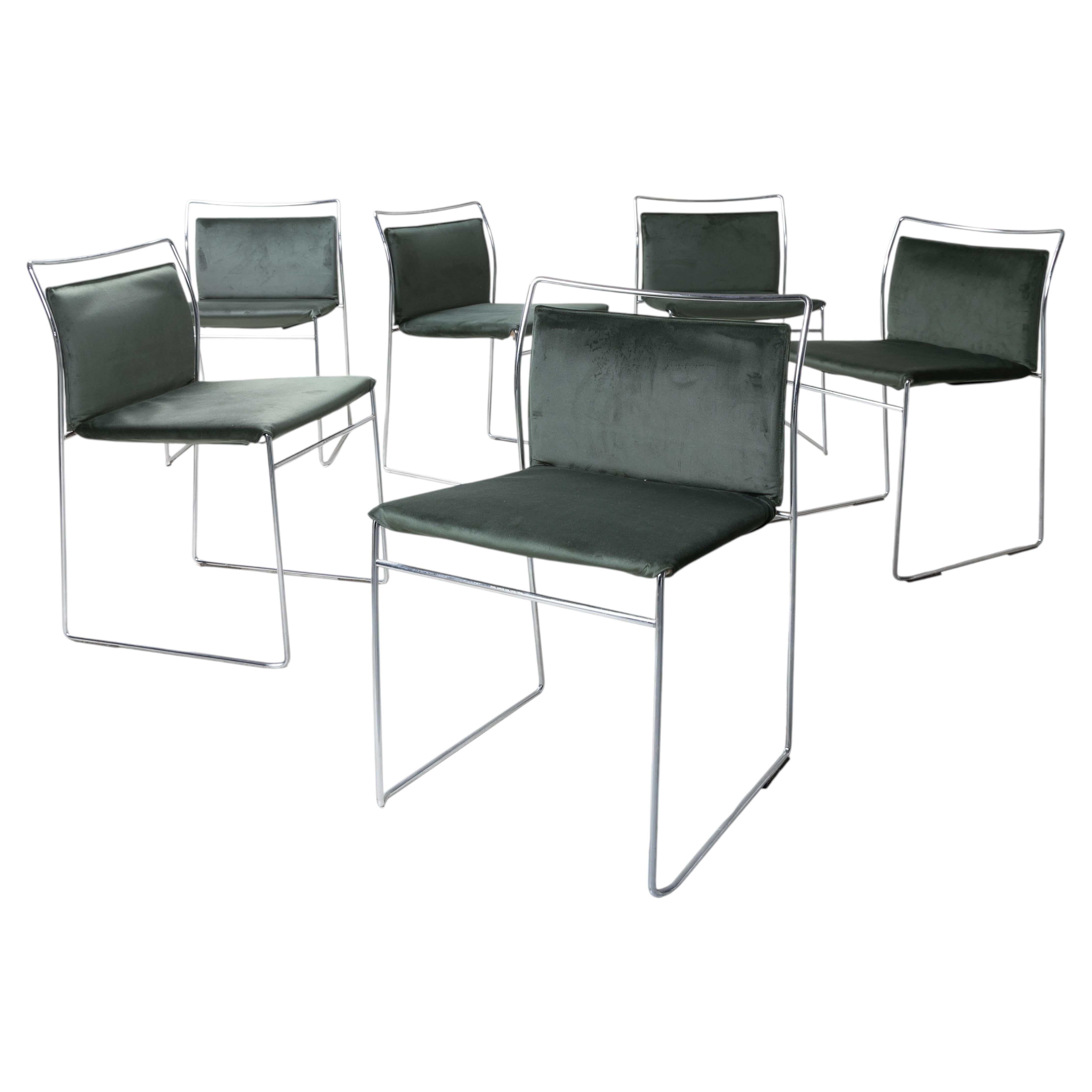 Tulu Kazuhide Takahama Chairs for Simon Gavina, 1970, set of 6 For Sale