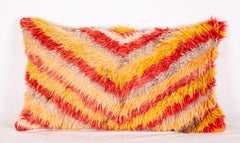 Tulu Pillow Case Fashioned from a Mid-20th Century Tuklu Rug