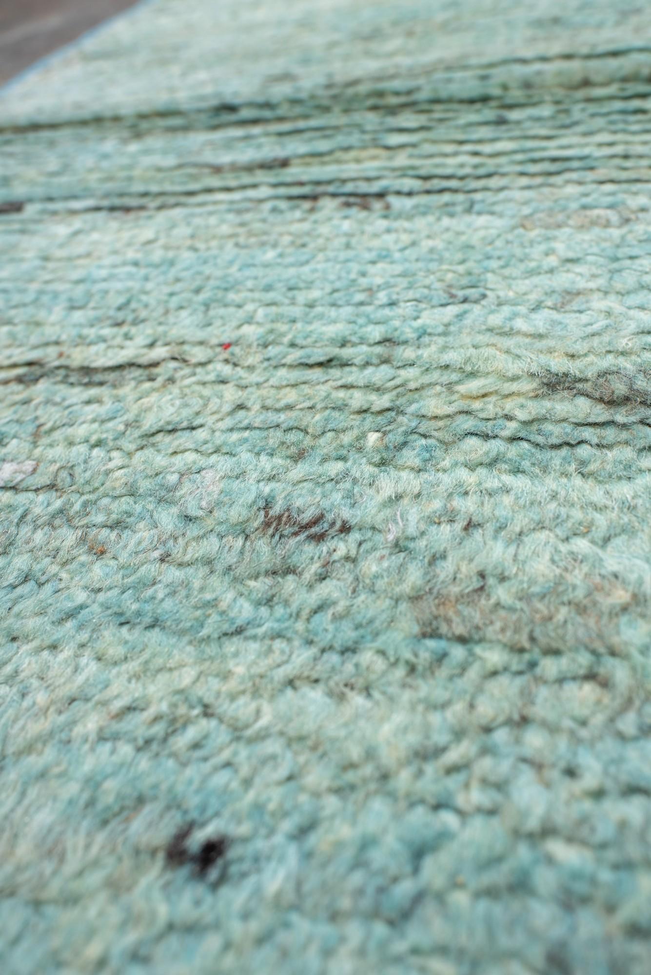 Runner Tulu in morbidi toni acquatici con texture Nature In condizioni Nuovo in vendita a New York, NY