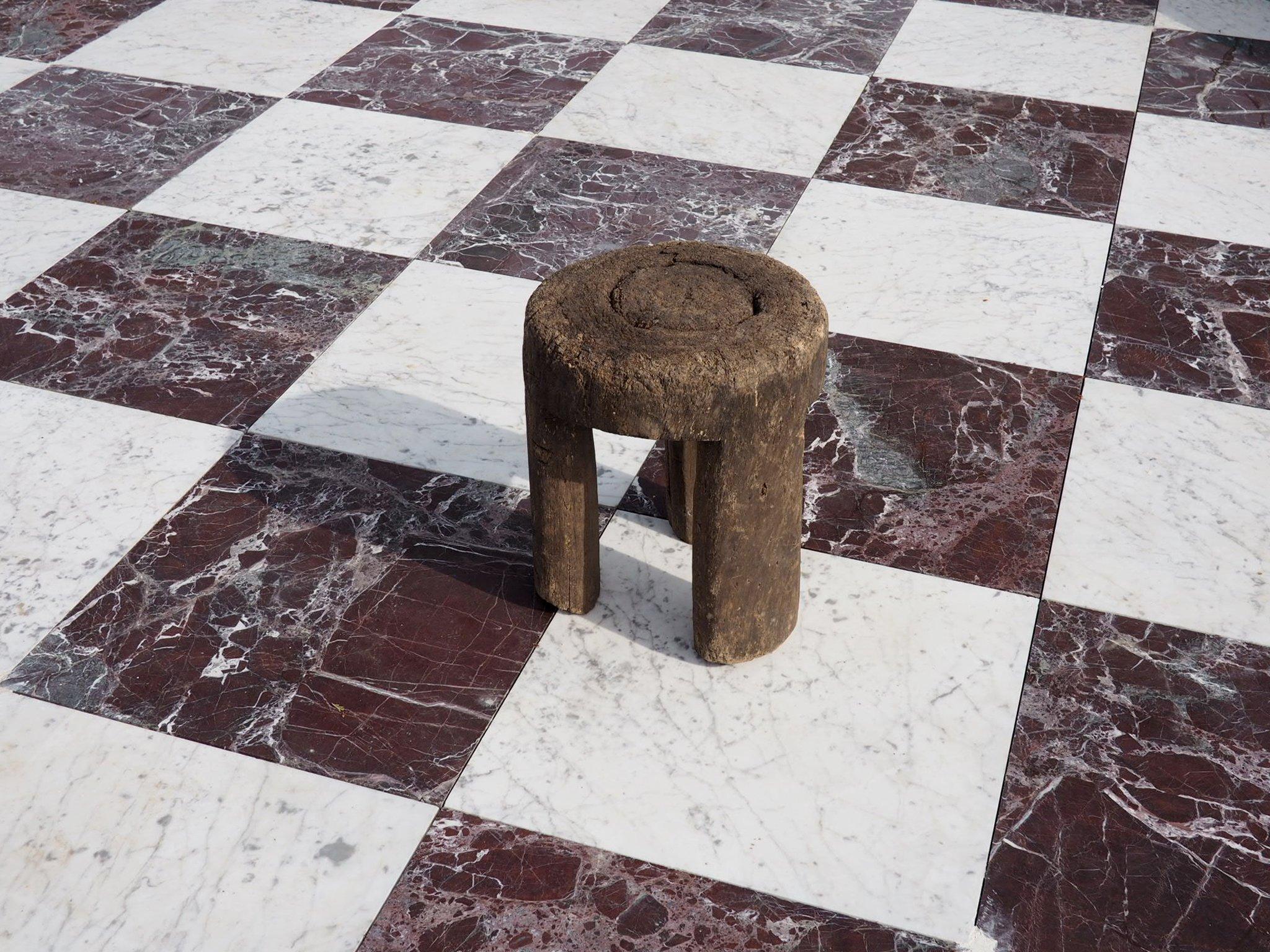 19th century antique 3 legged stool imported from Tulum. Beautifully aged and patinated.

This item cannot be returned.
  