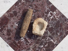 Tulum Stone Mortar & Pestle, 19th Century